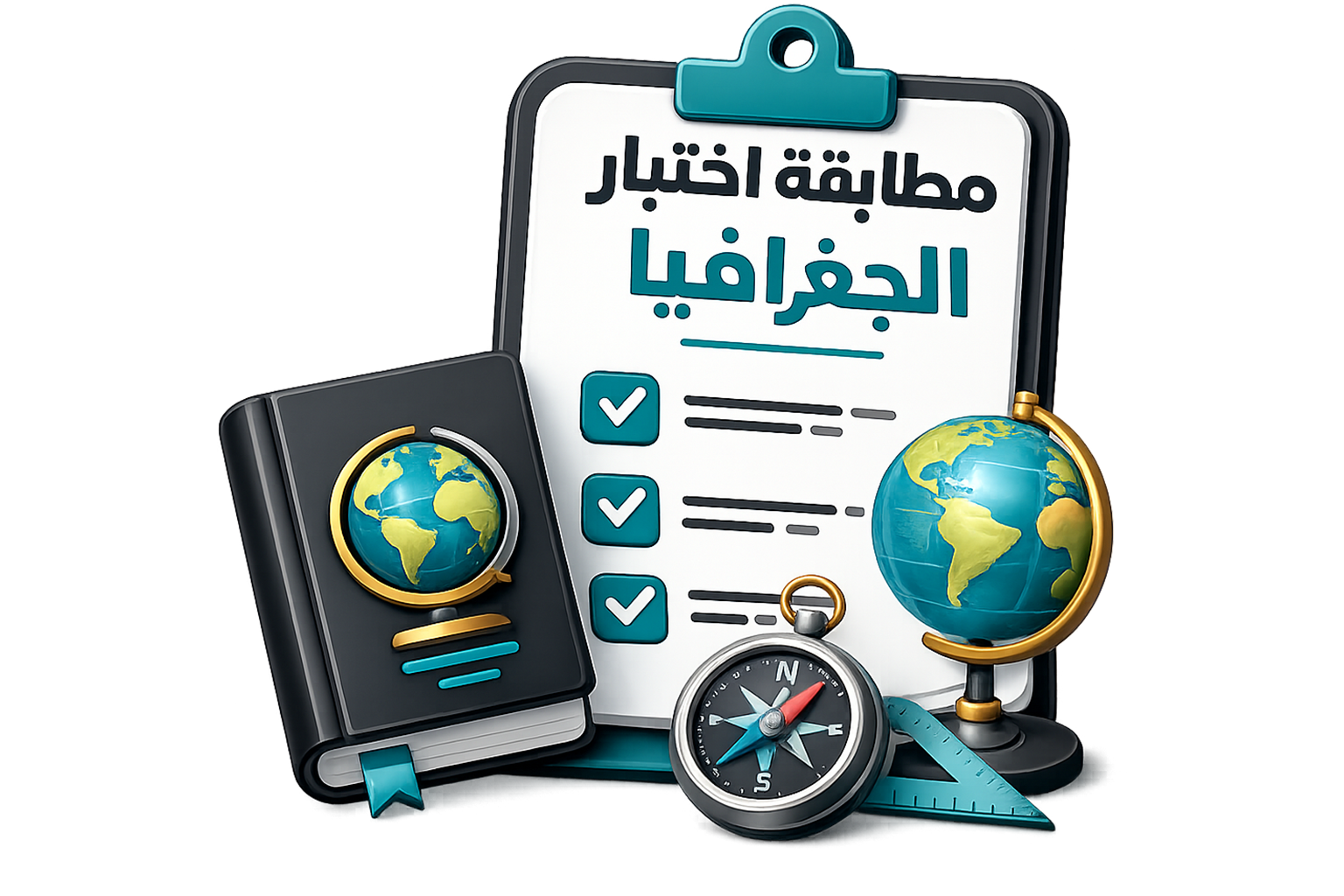 مطابقة اختبار الجغرافيا